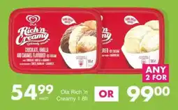 Save Ola Rich 'n each Creamy offer