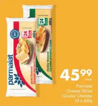 Save Parmalat Cheese Slices Gouda/ Cheddar offer