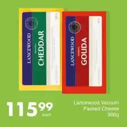 Save Lancewood Vacuum Packed Cheese offer