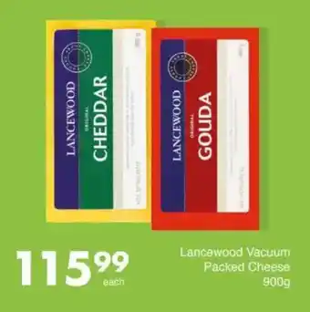 Save Lancewood Vacuum Packed Cheese offer