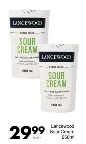 Save Lancewood Sour Cream offer