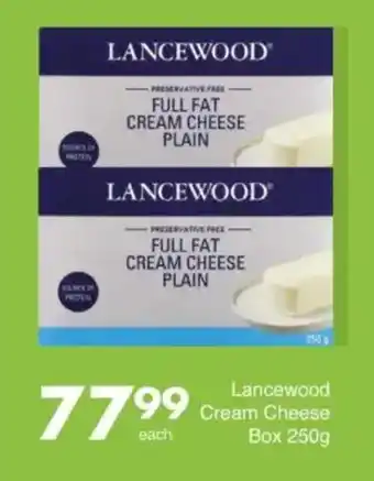 Save Lancewood Cream Cheese Box offer