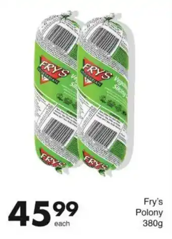 Save Fry's Polony offer