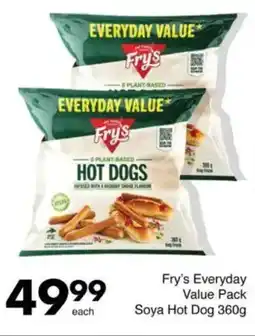 Save Fry's Everyday Value Pack Soya Hot Dog offer