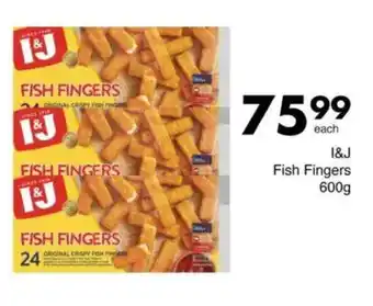 Save I&J Fish Fingers offer