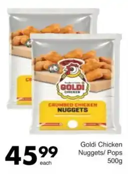 Save Goldi Chicken Nuggets/Pops offer