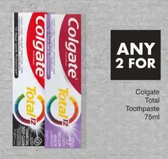 Save Colgate Total Toothpaste offer