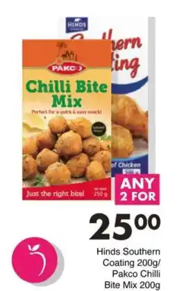 Save Hinds Southern Coating/ Pakco Chilli Bite Mix offer