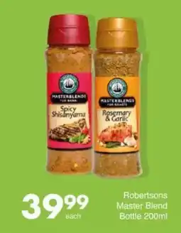 Save Robertsons Master Blend Bottle offer