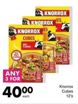 Save Knorrox Cubes offer