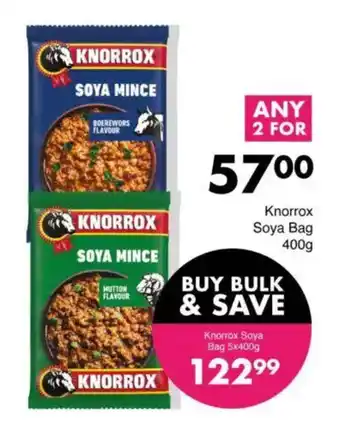 Save Knorrox Soya Bag offer