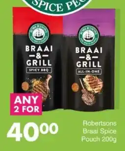 Save Robertsons Braai Spice Pouch offer