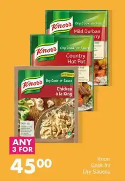 Save Knorr Cook In/ Dry Sauces offer