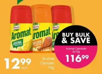 Save Aromat Cannister offer