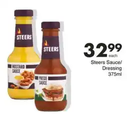 Save Steers Sauce/ Dressing offer