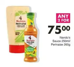 Save Nando's Sauce/ Perinaise offer