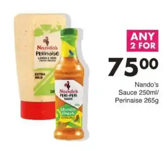 Save Nando's Sauce/ Perinaise offer