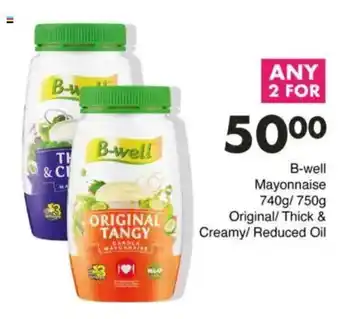 Save B-well Mayonnaise Original/ Thick & Creamy/ Reduced Oil offer