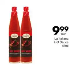 Save La Italiana Hot Sauce offer