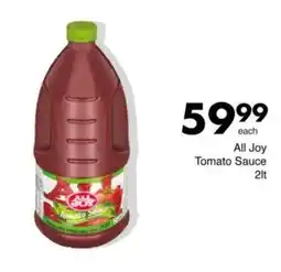 Save All Joy Tomato Sauce offer