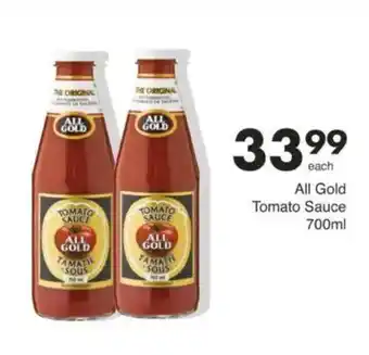 Save All Gold Tomato Sauce offer