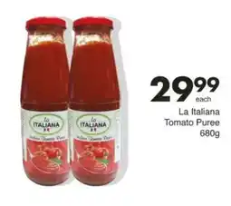 Save La Italiana Tomato Puree offer