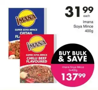 Save Imana Soya Mince offer