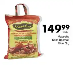 Save Maseeha Sella Basmati Rice offer