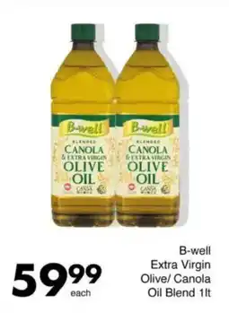 Save B-well Extra Virgin Olive/Canola Oil Blend offer