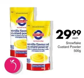 Save Snowflake Custard Powder offer