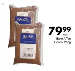 Save Bake A Ton Cocoa offer