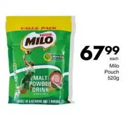 Save Nestlé Milo Pouch offer