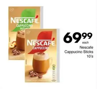 Save Nescafe Cappucino Sticks offer