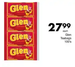 Save Glen Teabags offer