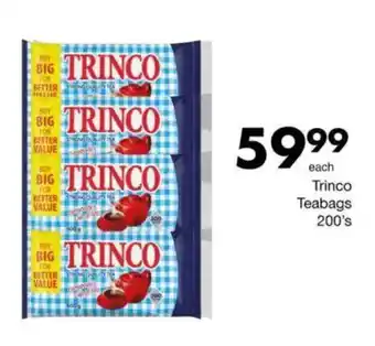 Save Trinco Teabags offer