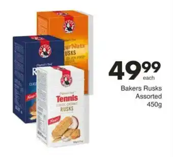 Save Bakers Rusks Assorted offer