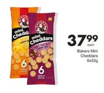 Save Bakers Mini Cheddars offer