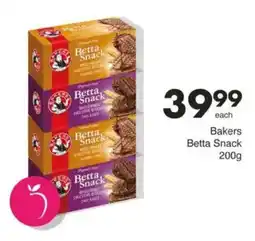 Save Bakers Betta Snack offer