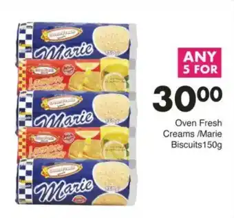 Save Oven Fresh Creams/Marie Biscuits offer