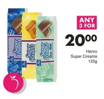 Save Henro Super Creams offer