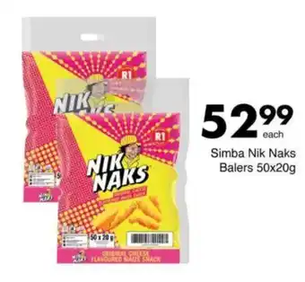 Save Simba Nik Naks Balers offer