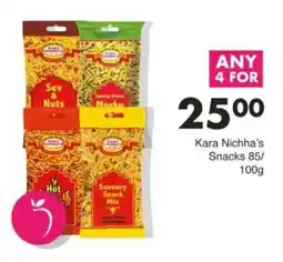 Save Kara Nichha's Snacks offer