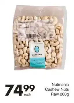 Save Nutmania Cashew Nuts Raw offer