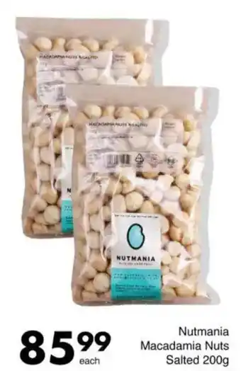 Save Nutmania Macadamia Nuts Salted offer