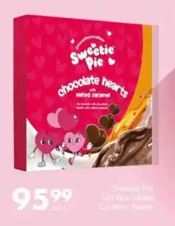 Save Sweetie Pie Gift Box Salted Caramel Hearts offer