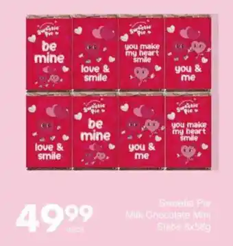 Save Sweetie Pre Milk Chocolate Mini Slabs offer