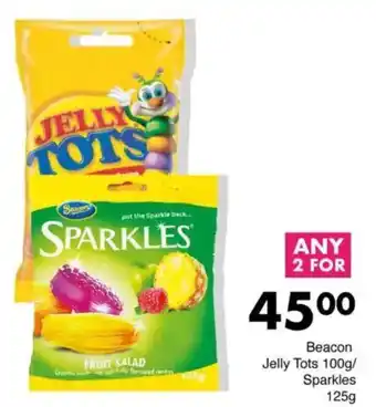 Save Beacon Jelly Tots/ Sparkles offer