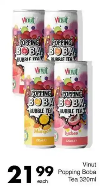 Save Vinut Popping Boba Tea offer