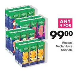 Save Rhodes Nectar Juice offer