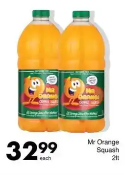 Save Mr Orange Squash offer